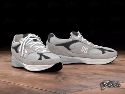 New Balance Low-poly 3D model