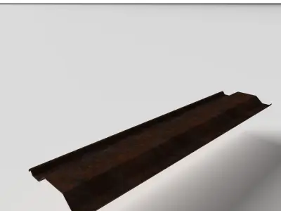 Metal Profile - Steel Pile 005 3D model