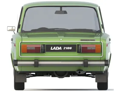 VAZ Lada 2106 1976 3D model