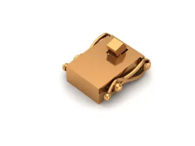 Broche-chain lock 3D print model