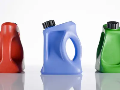 Plastic Gallon 3D Model  Free 3D model