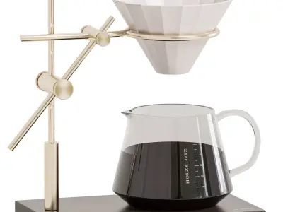 HOLZKLOTZ COFFEE DRIPPER 3D model