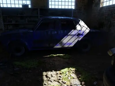 Garage Scene 3D model