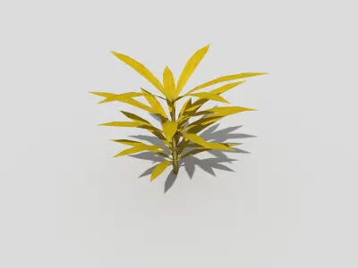 Low poly Plant Low-poly 3D model