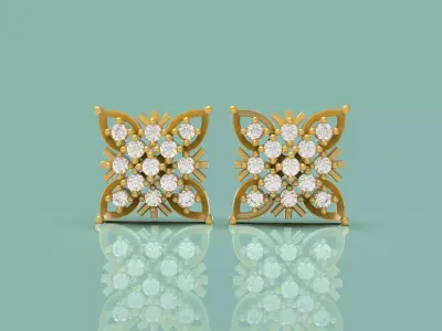 Women Tops Earring - 0024 3D print model