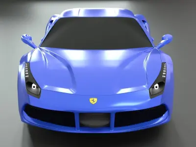 Ferrari 488  3D model