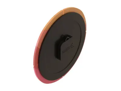 Minimalist Clock - Sunset Circle 3D model