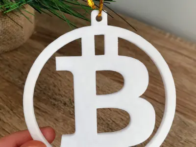 Cryptocurrency Christmas Ornaments 3D print model