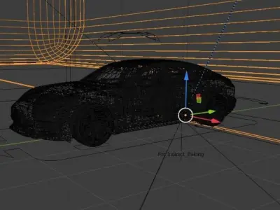 Porsche Panamera 3D model from CGTrader