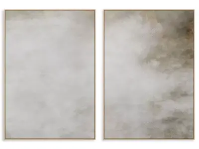 Abstract Painting Frame set 3D model 306