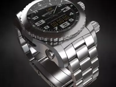 Breitling Emergency II Watch  3D model