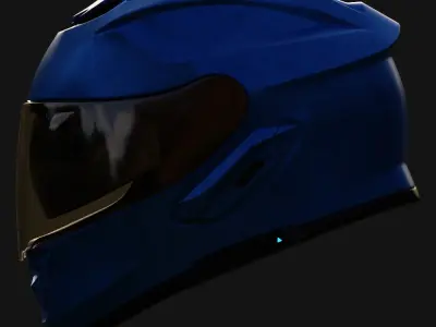 GT air3 shoei helmet 3D model