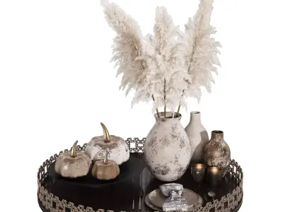 Table setting 02 3D model