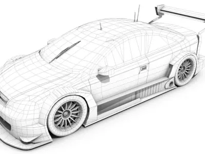 Opel DTM 2002 Season Pack 3D model