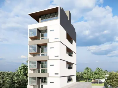 OFFICE 3DMODEL BUILDING 3D model