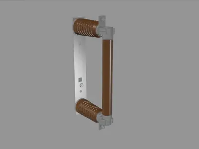 Voltage fuse for indoor vertical mounting Free 3D model