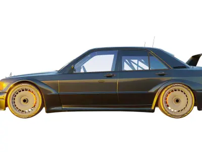 Mercedes 190E Evo2 DTM 3D model