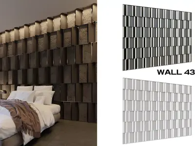 MODEL-WALL 043 3D model