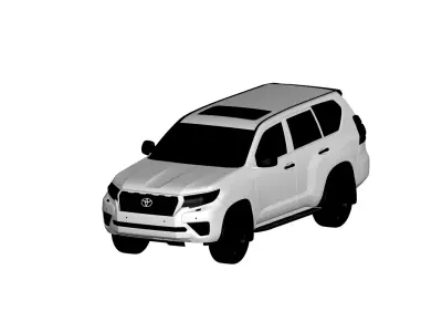 Toyota Land Cruiser 3D model