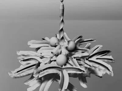 Christmas Wreath 3D model