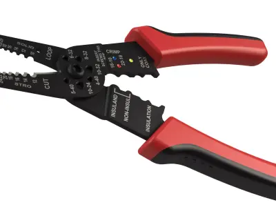 Wire stripper 3D model