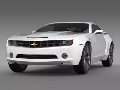 Chevrolet Camaro Concept 2008 3D model
