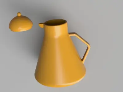 Pitcher Free 3D print model