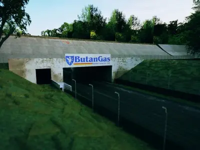 Monza Circuit - Autodromo Di Monza - Italy Low-poly 3D model