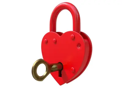 Heart Lock 2 3D model