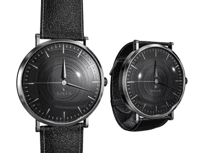 Rolex Watch  2 Colors 3D model