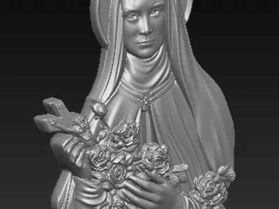Saint Therese  3D print model