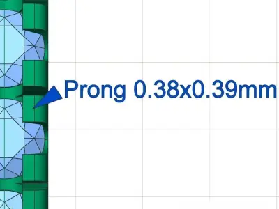 atlas hoop earring  3D print model