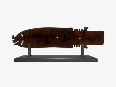 Highly detailed Asian Decoration PBR 3D model