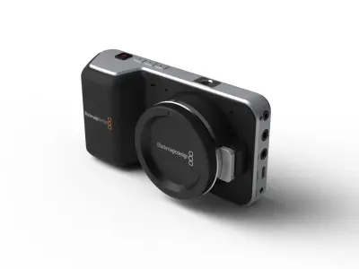 Blackmagic Pocket Cinema Camera 3D model