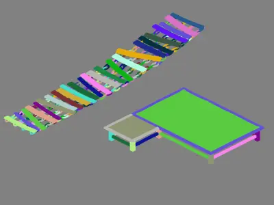 Game Palace Entrance - Pier 3D model