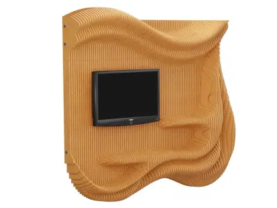Parametric TV 3D model 17  3D model