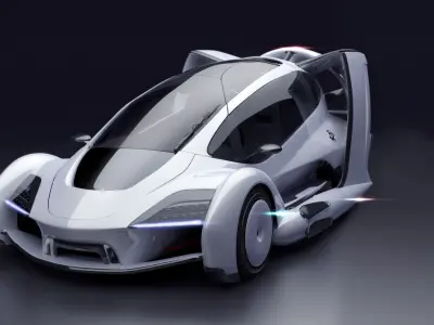 TERRAFUGIA TF-X 3D model