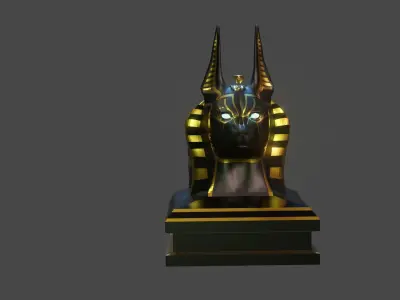 Anubis 3D model