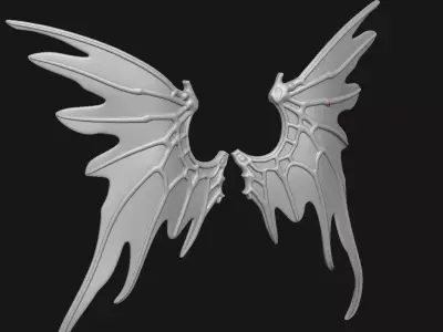 Wings 3D print model