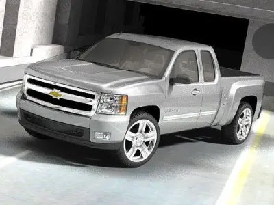 Chevrolet Silverado CG 2007 3D model