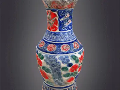 Chinese Vase 3D print model