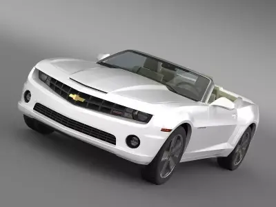 Chevrolet Camaro NeimanMarcus Convertible 2011 3D model