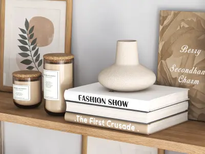 Decorative set-04 3D model