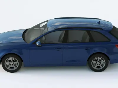 Audi A4 Avant 2019 3D model