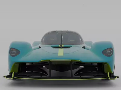 Aston Martin Valkyrie 3D model