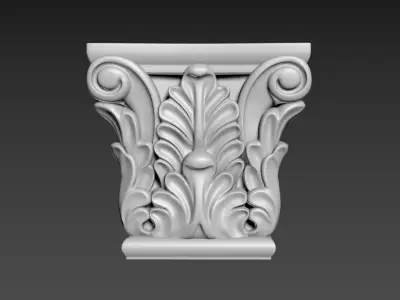 Capital 3D model