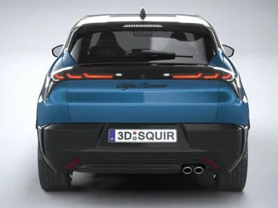 Alfa Romeo Junior - Milano Hybrid 2025 3D model