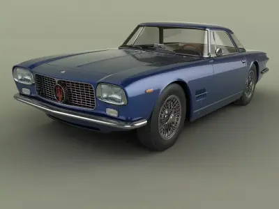 Maserati 5000 GT Allemano 3D model