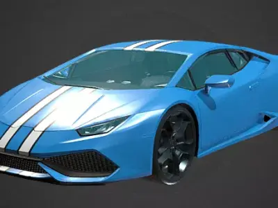 Sport Car 3D model by dodoo666 from CGTrader