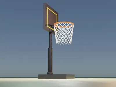 Basketball Ring 3D model